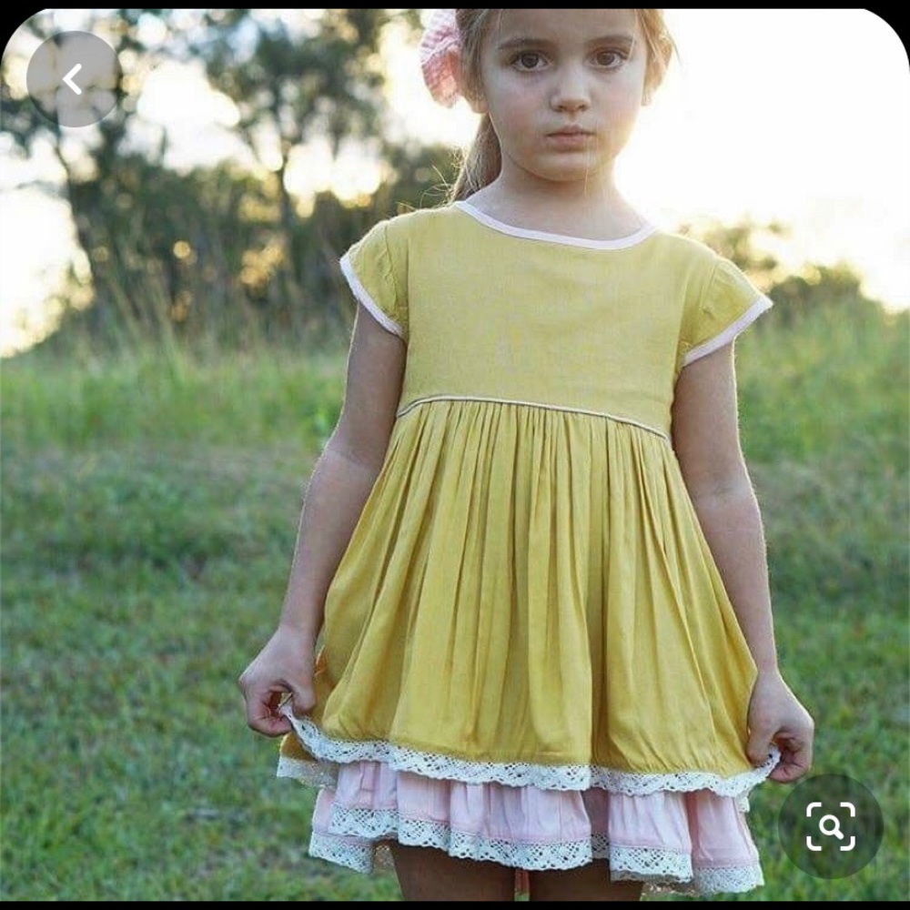 Well Dressed Wolf New with Tags, Yellow Dress 2T